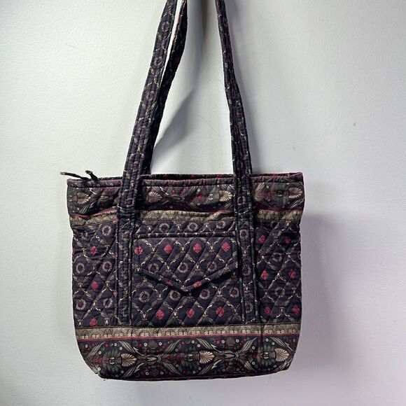 Vera Bradley Laurel 1997 RARE Grand Tote - Picture 1 of 9
